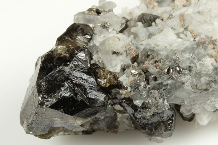 2.3" Lustrous Cassiterite Crystal Cluster - Viloco Mine, Bolivia